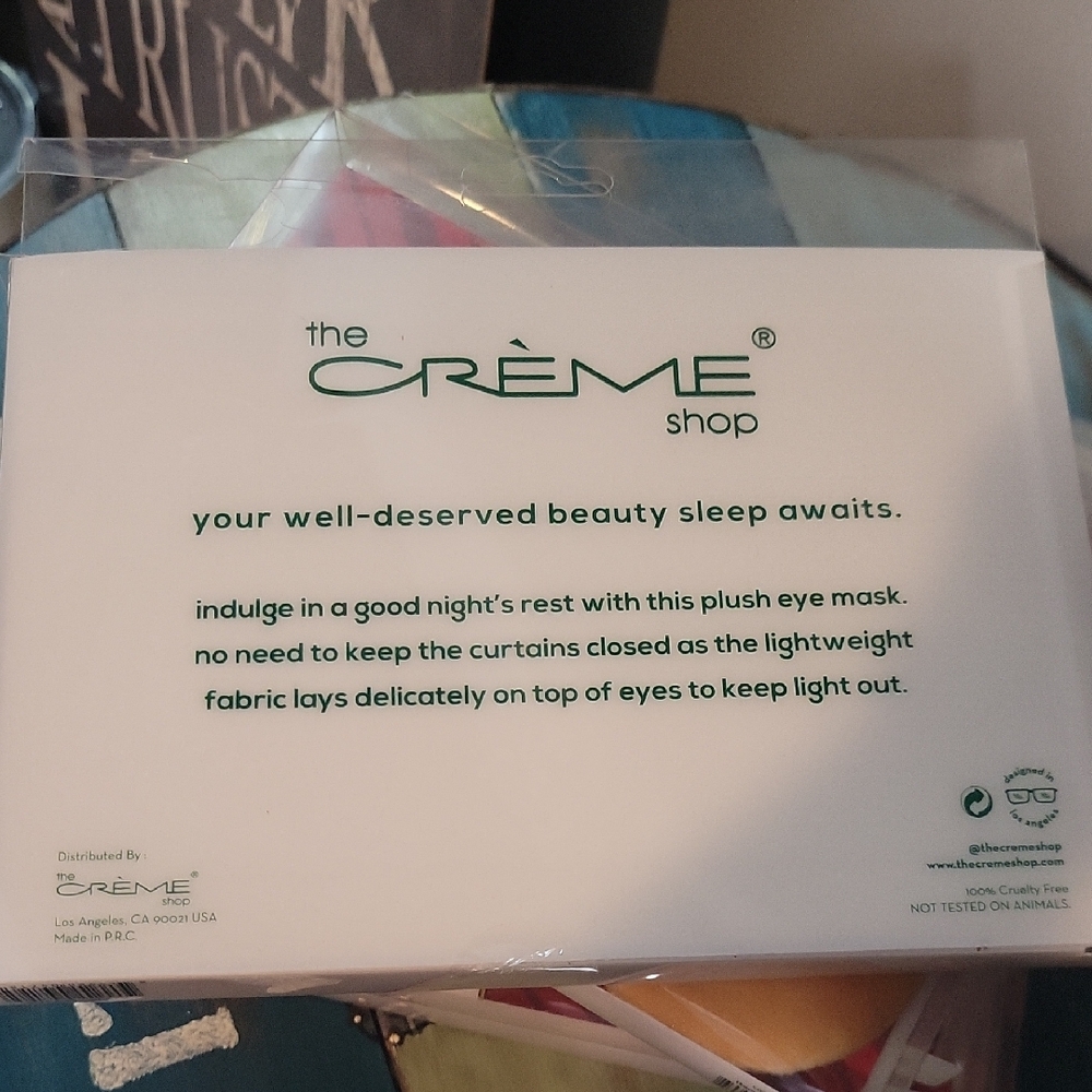 Elf Sleep Eye Mask By The Creme Shop - Picture 2 of 2